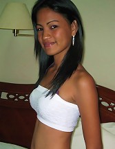 Skinny Filipina beauty takes care of foreigners cock in every way