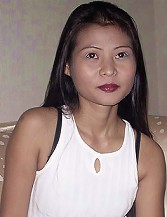 Long hair Thai girl